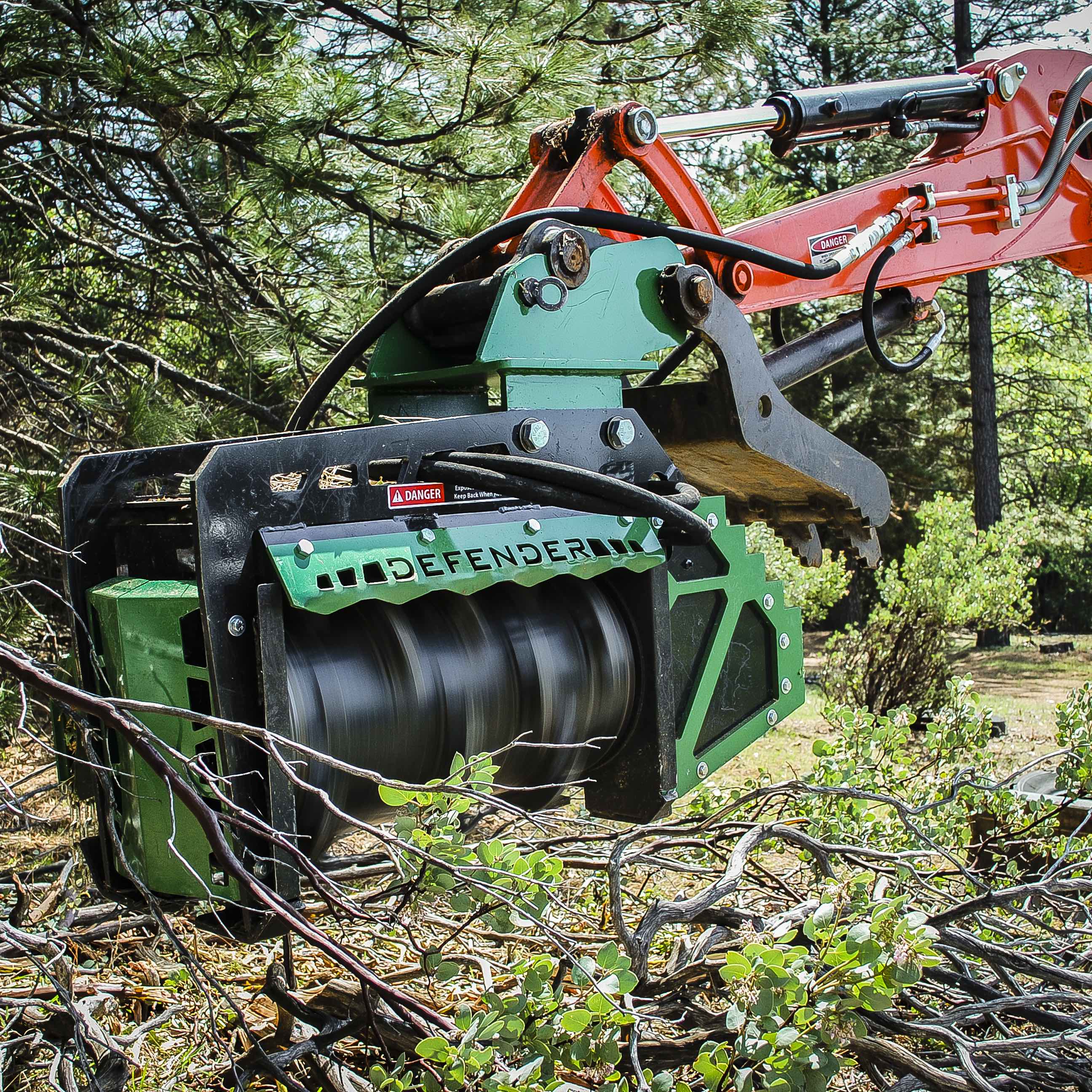BrushHound | FX26 Defender Excavator Forestry Mulcher | Valley Tool Mfg