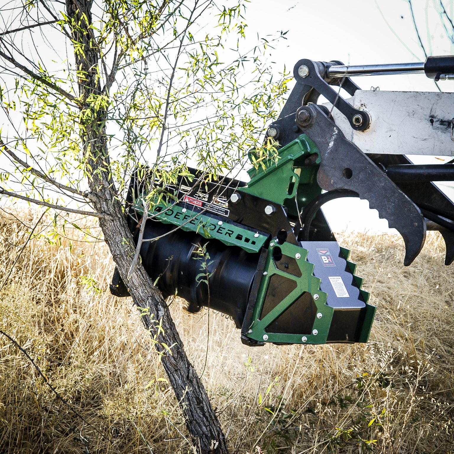 BrushHound FX26 Defender Excavator Forestry Mulcher Valley Tool Mfg