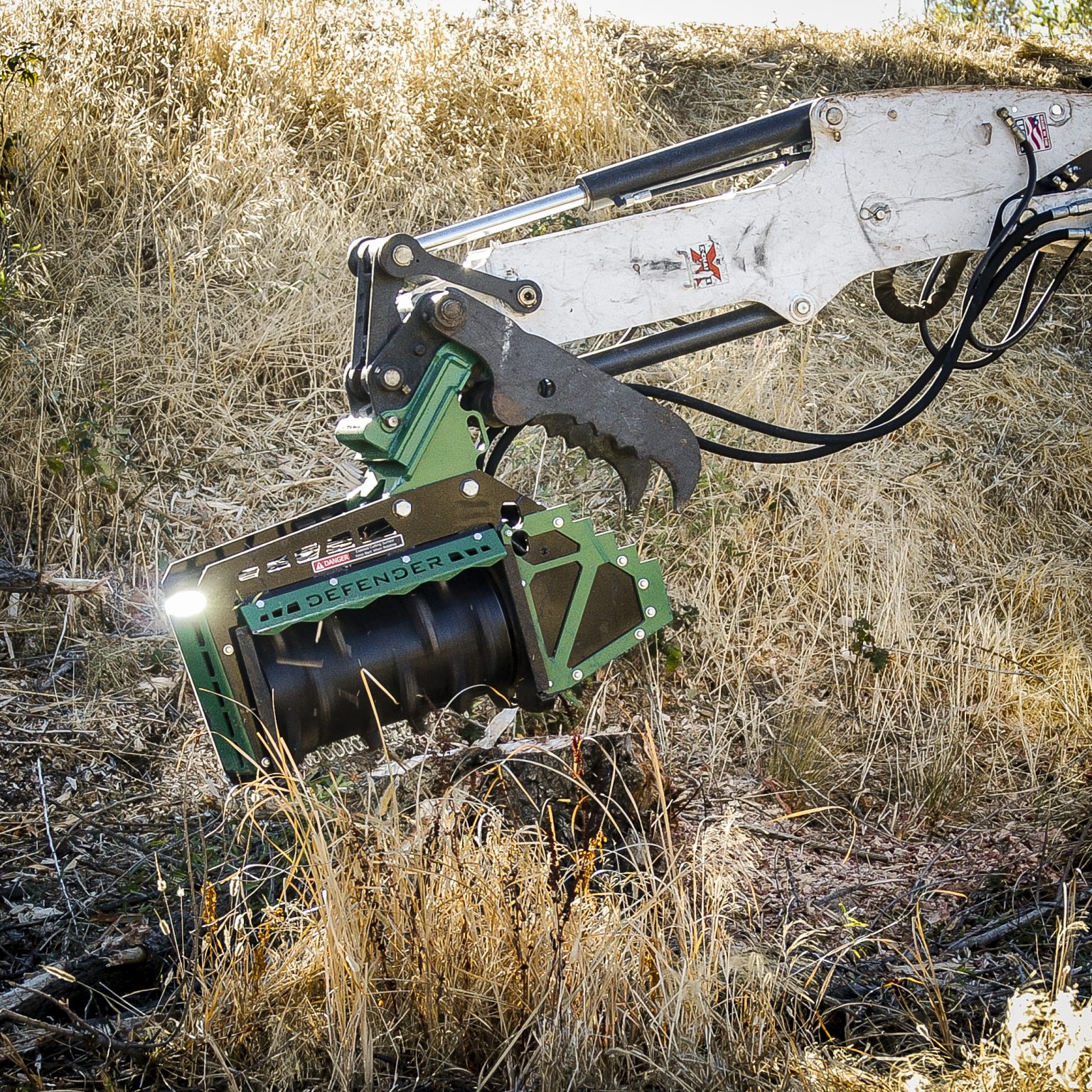 BrushHound FX26 Defender Excavator Forestry Mulcher Valley Tool Mfg