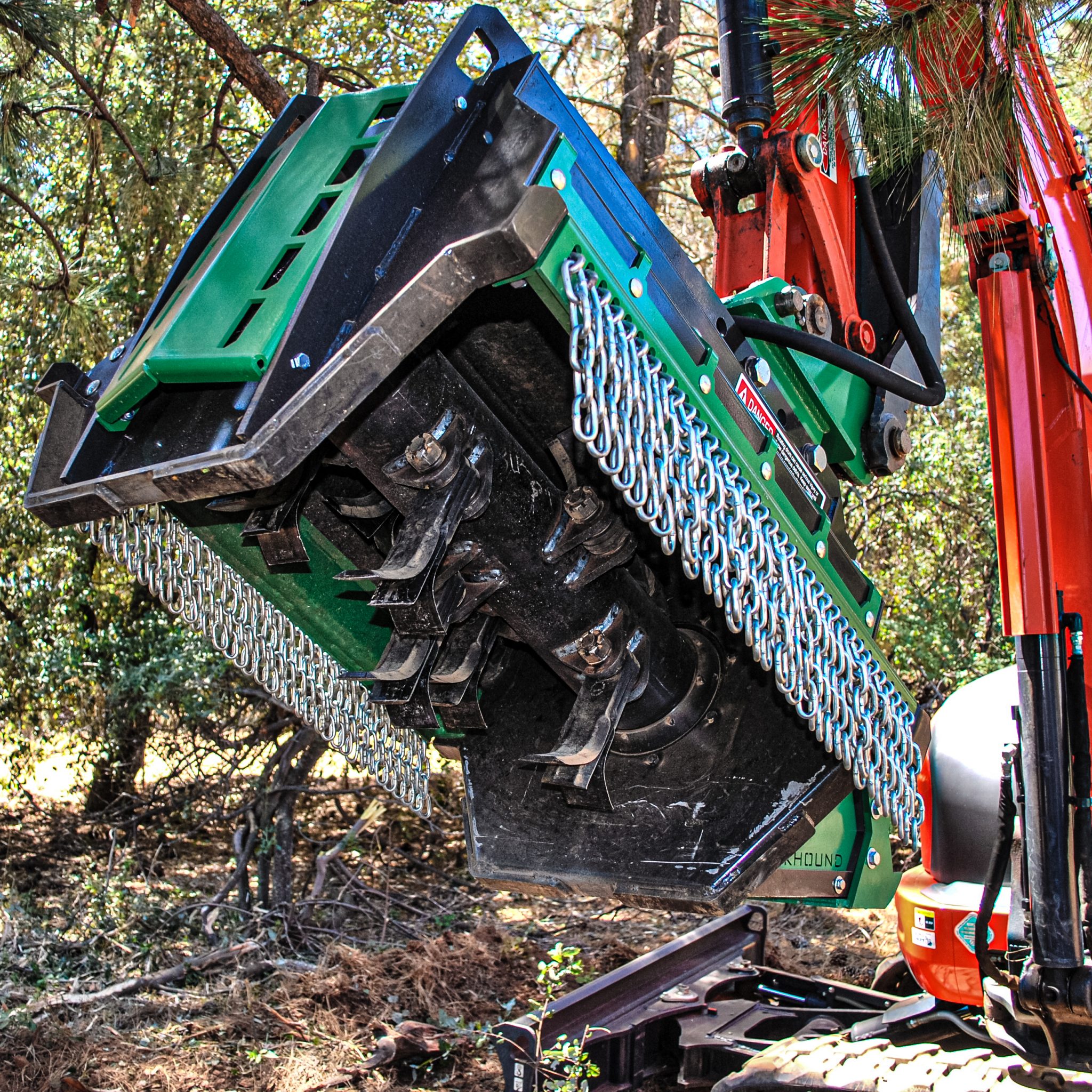 BrushHound | 30EX-HD Excavator Flail Shredder | Valley Tool Mfg