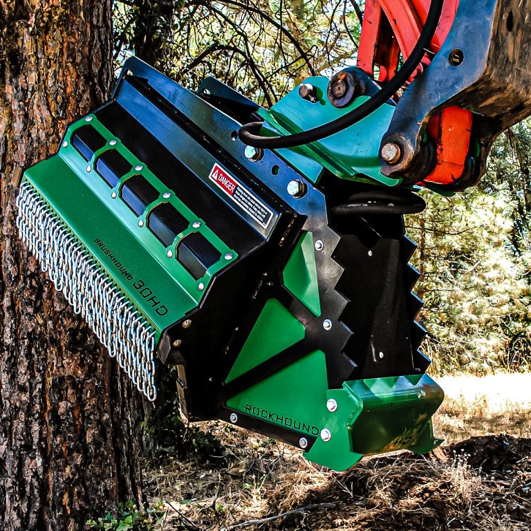 BrushHound 30EXHD Excavator Flail Shredder Valley Tool Mfg